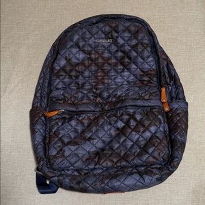 MZ Wallace Camo Quilted Backpack
